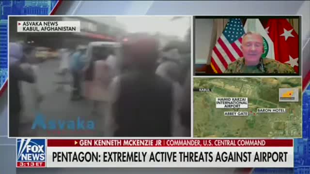 A Pentagon official is asked if there is any discussion about sending more troops to Kabul
