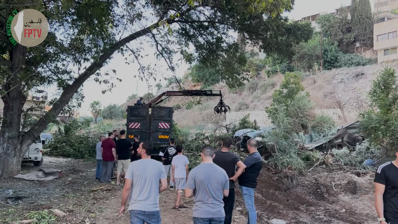 (EXCLUSIVE) Zionist destroy the home of al-Souqi family in Jenin, Palestine. Sep 5, 2024