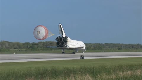 Nasa Airplane landing