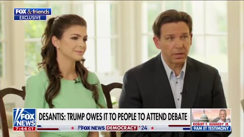 DeSantis: Trump Owes People Participation in Primaries Debates