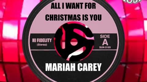 #1 SONG THIS DAY IN HISTORY! Dec 25th 2019 "ALL I WANT FOR CHRISTMAS IS YOU" by MARIAH CAREY