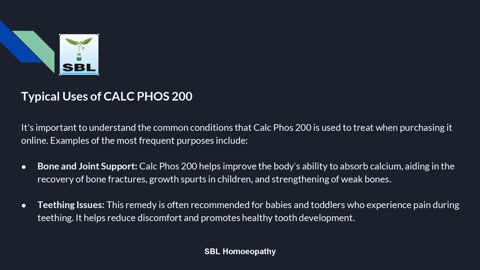 Vital Things to Know About Calc Phos 200 Online