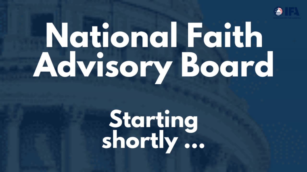 National Faith Advisory Board Call