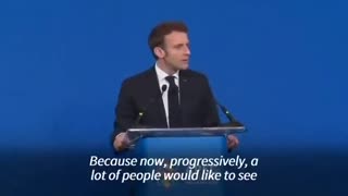 !!NOONE'S HIDING IT ANYMORE!!! Macron at APEC summit: “We need a single global order.”