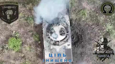 🛰️ Ukraine Russia War | UAV Spots Russian Soldiers in BMP-3, Drone Finishes Off Vehicle | RCF