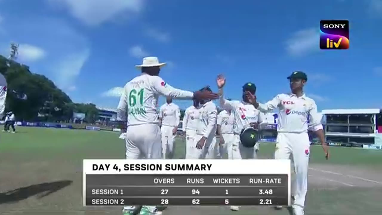 2nd Test - Day 4 Highlights Pakistan Tour Of Sri Lanka 27th July 2023