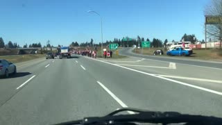 Lining the highways