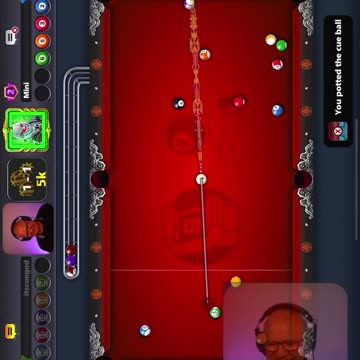Skilled Grandpappy wins coins in iPhone pool game [HD] [4K] 🎱🎱🎱 8 Ball Pool 🎱🎱🎱