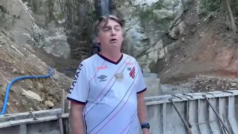 Bolsonaro visita obras no litoral norte
