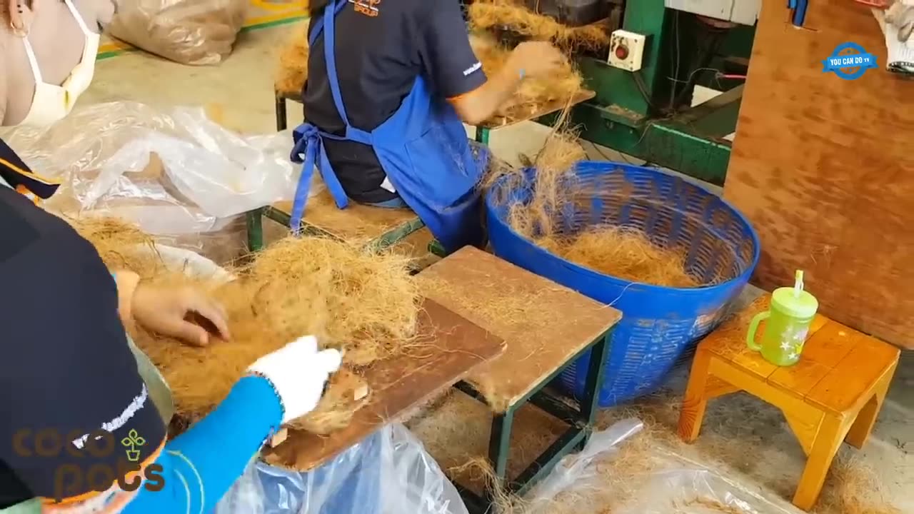 Coconut Fiber Products Manufacturing Process