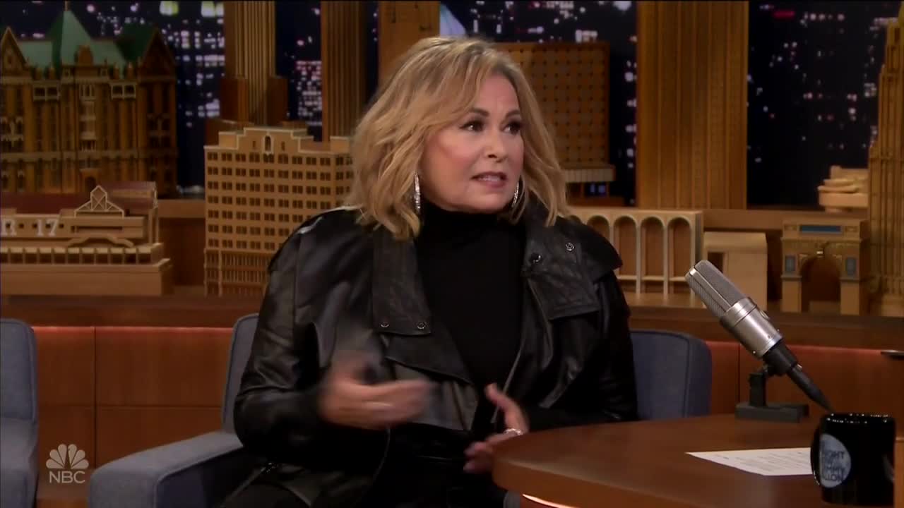 Roseanne Barr on Jimmy Fallon