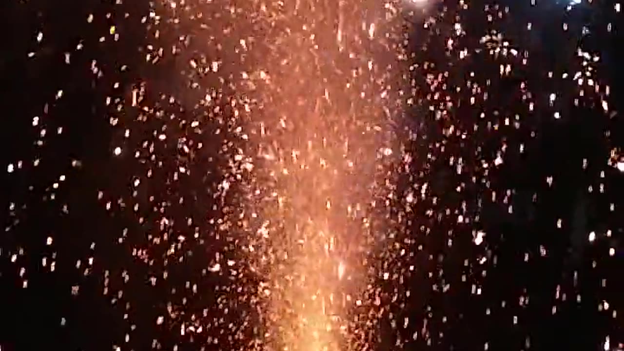 Beautiful fireworks display