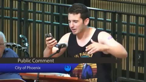 Man hilariously trolls Phoenix city council with rap! @alexstein99