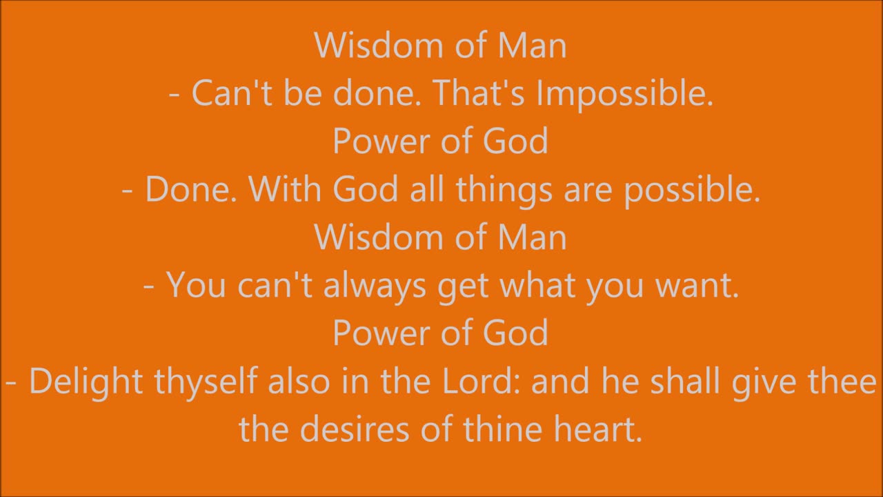 Godliness | Wisdom of Man