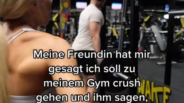 Episode 1 | ich gehe zu meinem Gym Crush und sage ihm