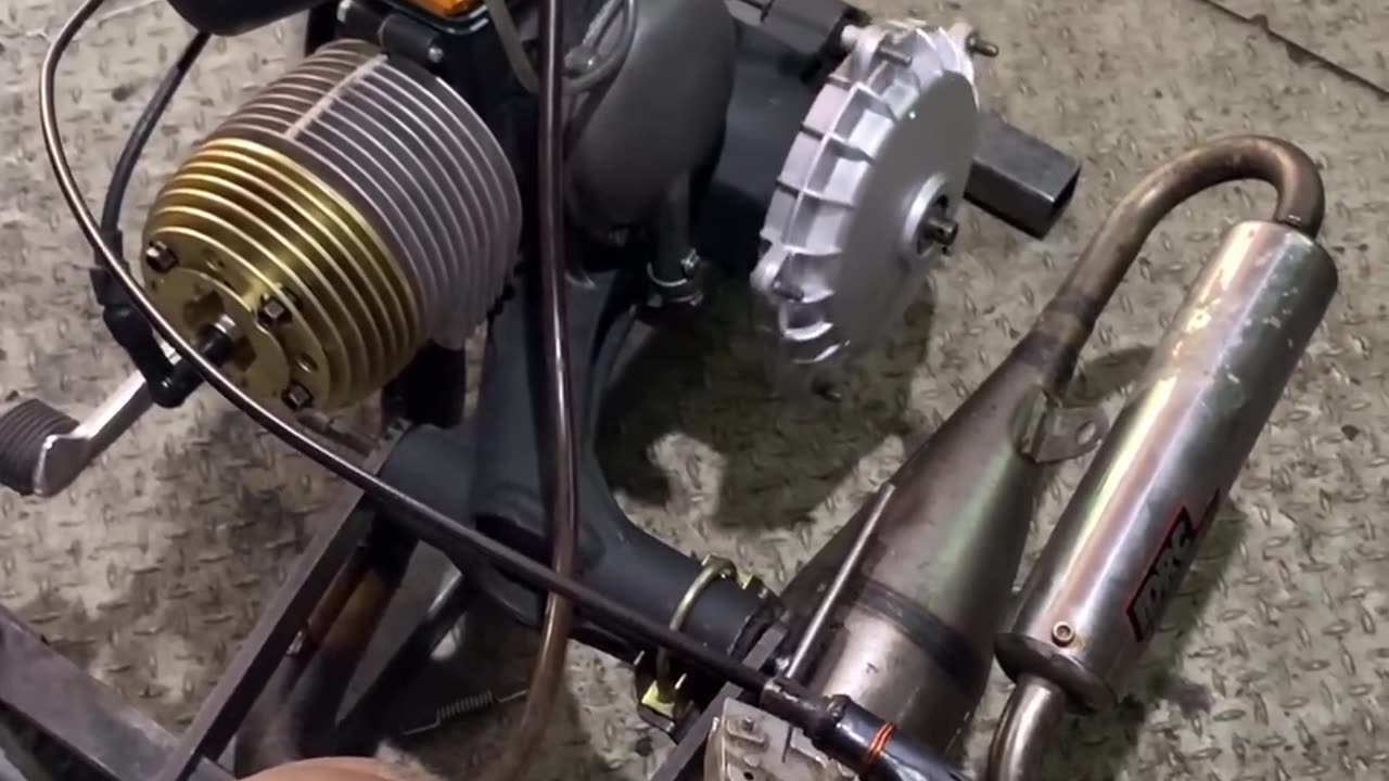 Vespa engine modification