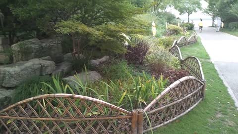 Garden landscape design