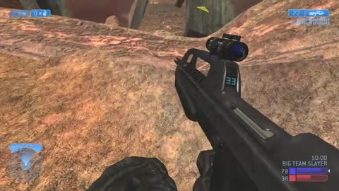 Halo 2 Classic Big Team - Big Team Slayer on Burial Mounds Multiplayer Gameplay