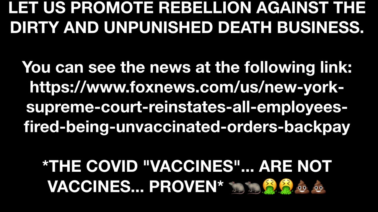 Covid-19 vaccines are NOT vaccines.
