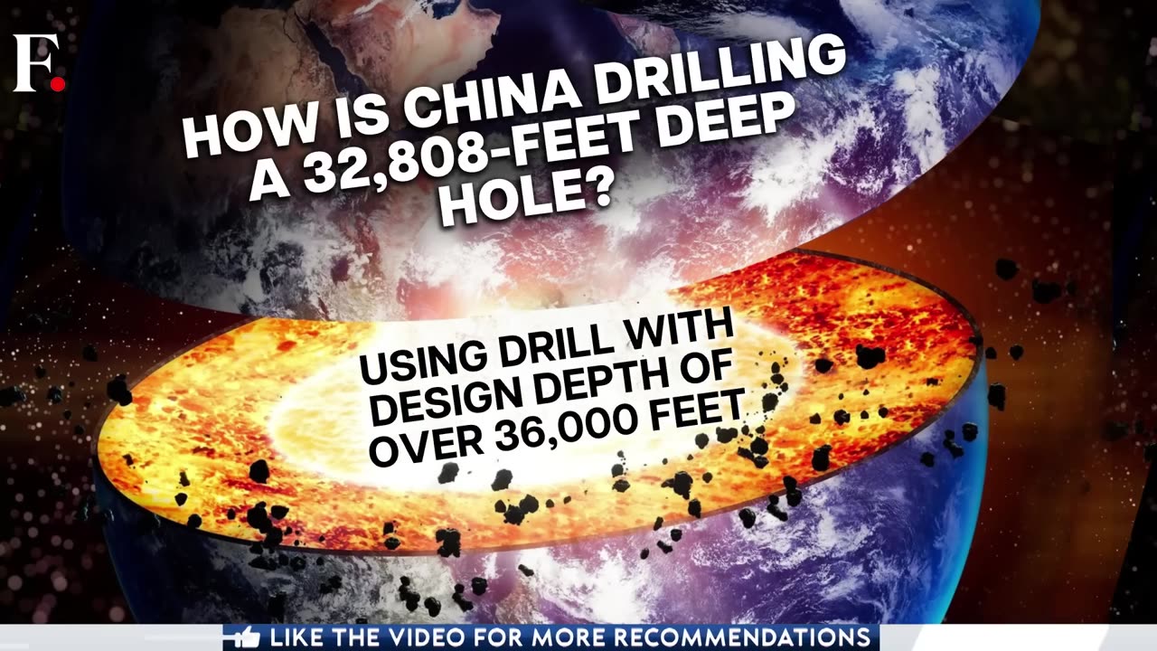 China is Drilling a 32,808 -feet Deep Hole into the Earth. Here’s Why |