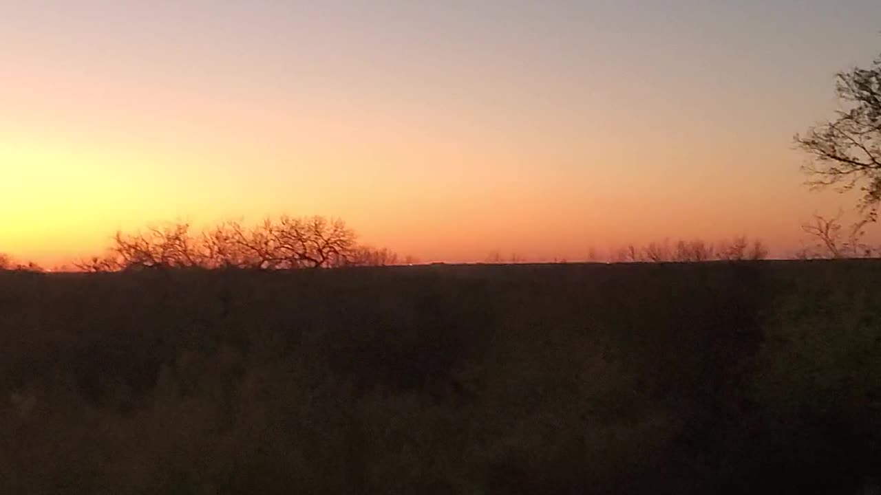 Texas sunset