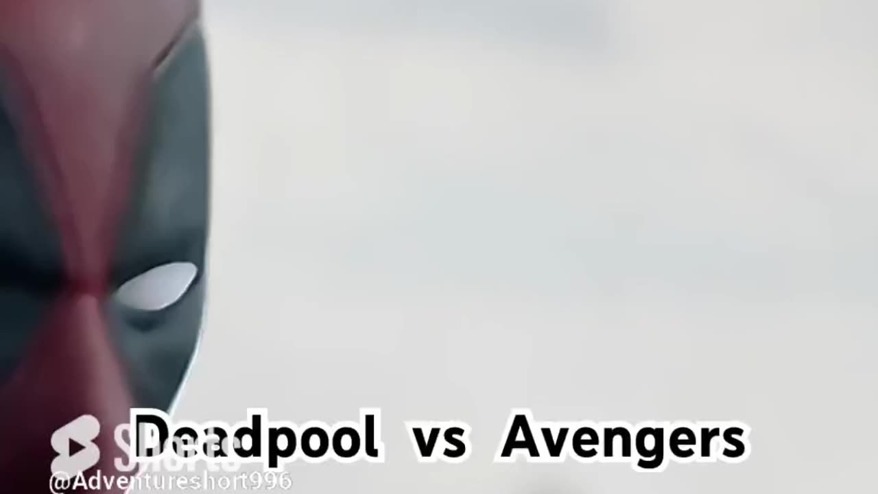 Deadpool vs Avengers fight scene