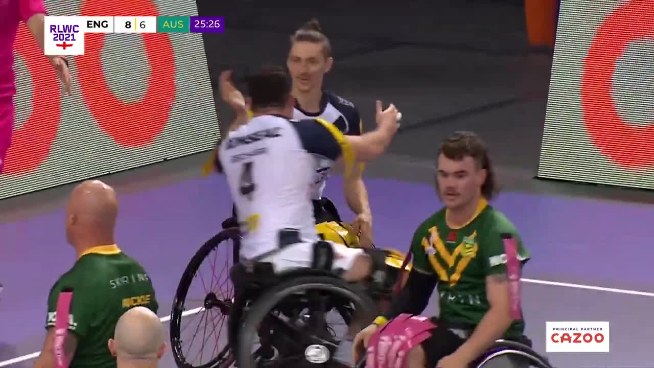 England play Australia in first round of Wheelchair RLWC2021