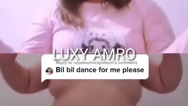 Funny dancing chubby girl 2021