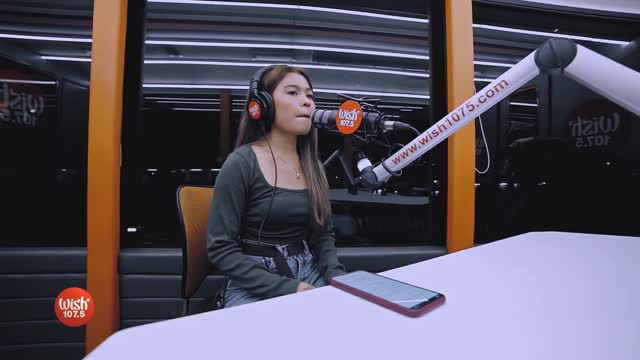 Lyca gairanod performs"kabilang buhay" live on wish 107.5