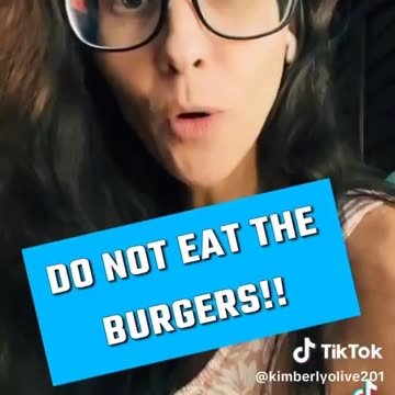DO NOT EAT THE BURGERS