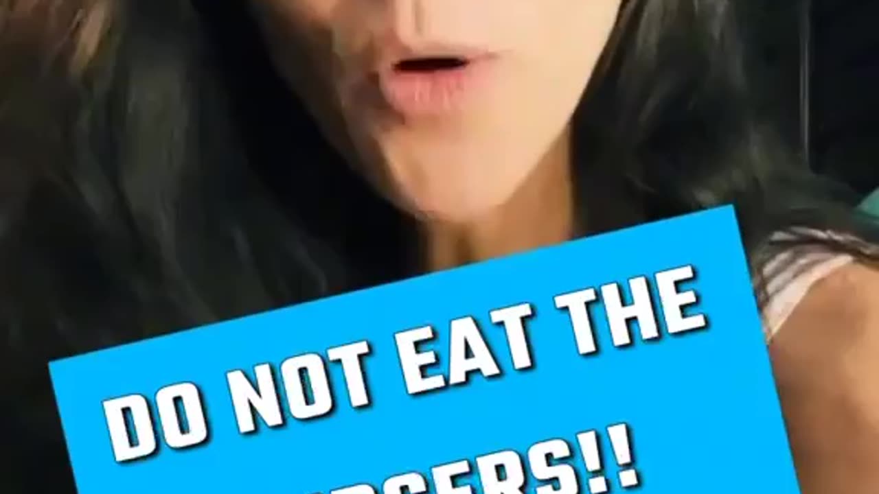 DO NOT EAT THE BURGERS