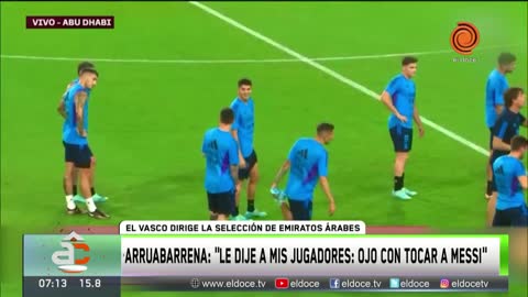 VIDEO. La broma de Messi que asustó a todos en Argentina