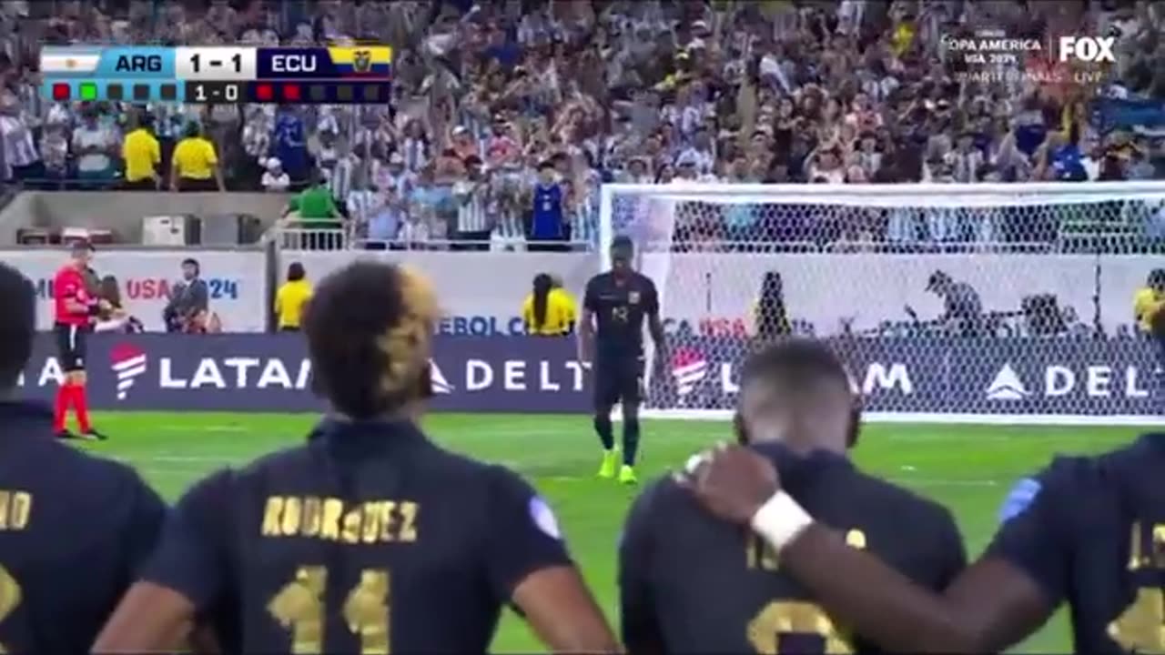 Argentina vs Ecuador penalty shootout highlights