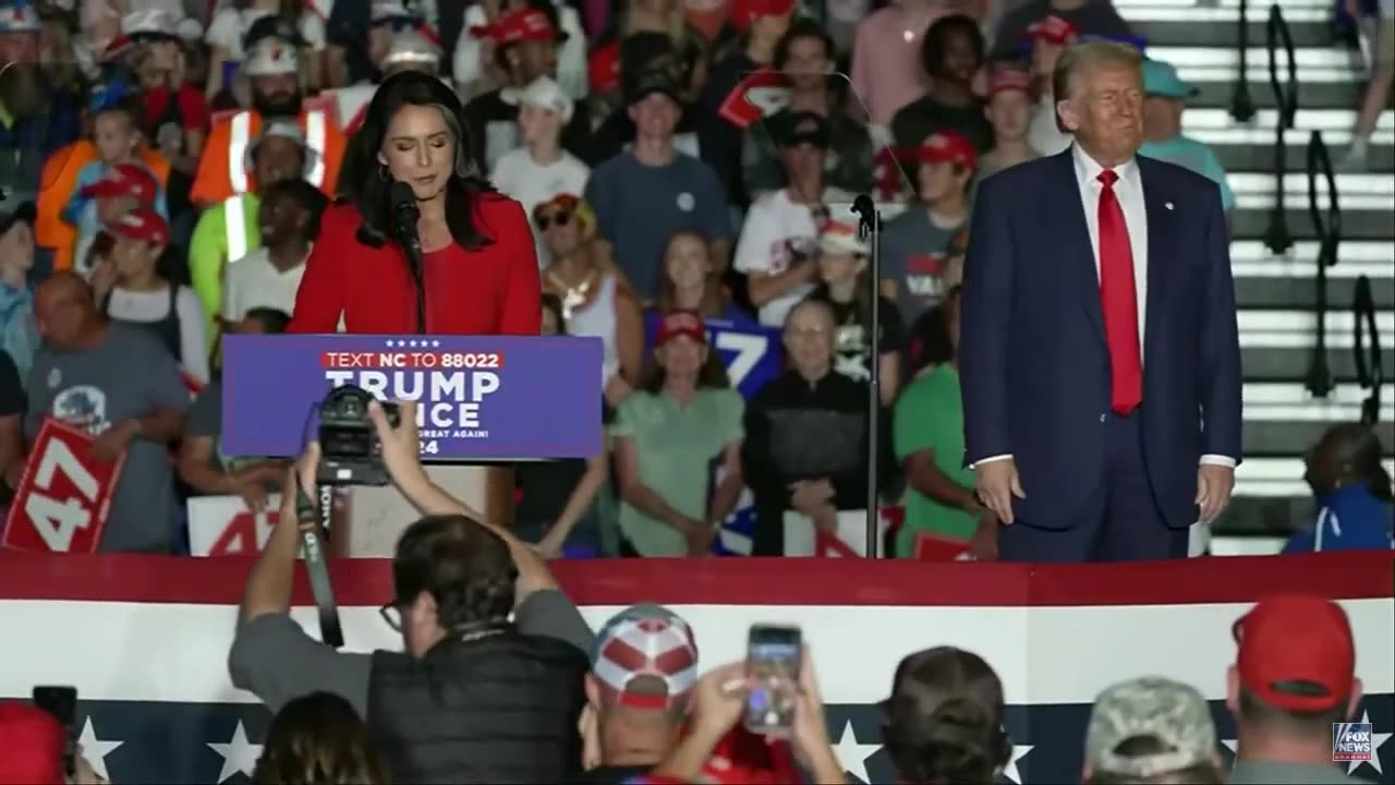 My Big Announcement at Donald Trump's NC Rally