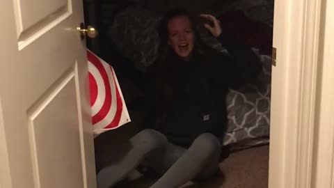 Hiding in the Closet to Scare my Roommate