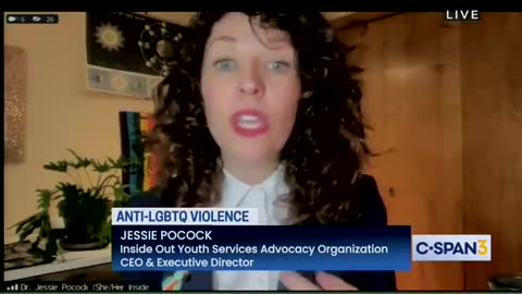 LGBT activist makes hearing go SILENT with statement on parents' "right to know"