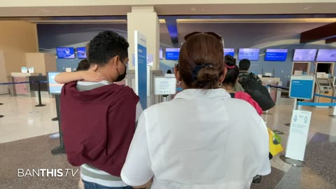 Human Smuggler With Baby and Cartel Tatts Confronted At Airport