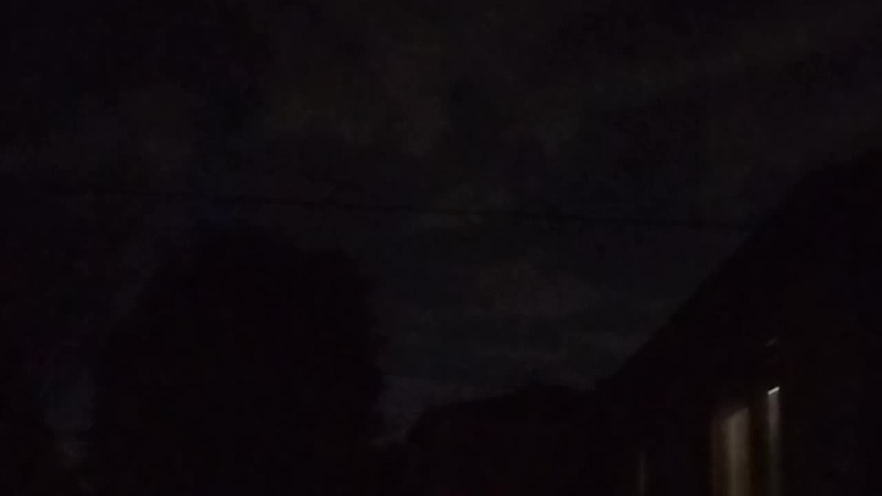 UFO Cloud Moved Over My House Last Night