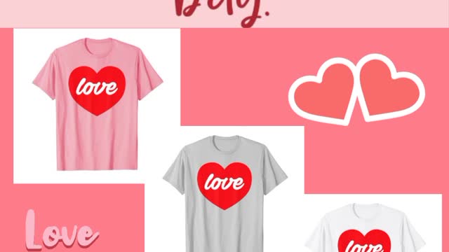 Valentine t-shirts