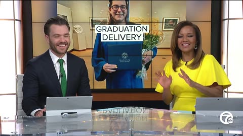 'The best feeling': Woman in labor walks across graduation stage, gets degree