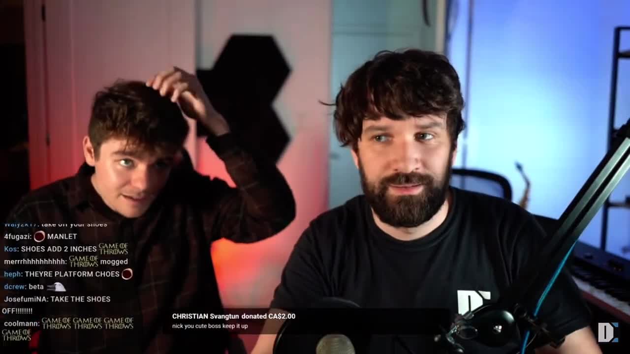 Destiny and Nick Fuentes IRL Height-Off