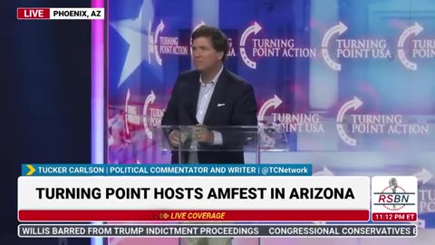 Tucker Carlson Speaks at TPUSA's America Fest Conference [Full Speech]