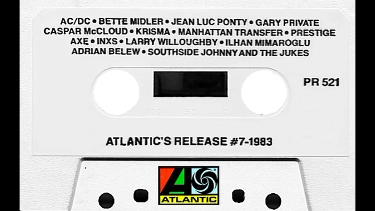 1983 Atlantic Records promo W/ SCOTT MUNI