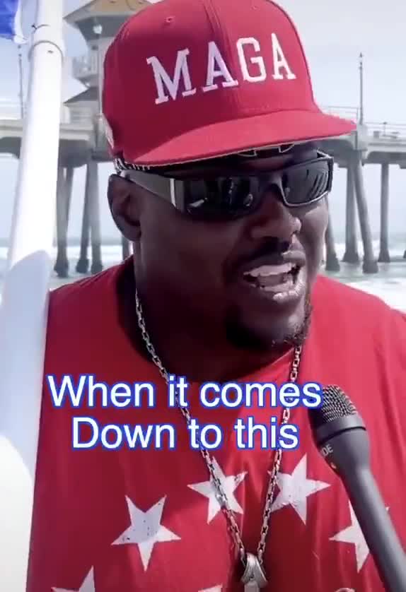 Trump supporter explaining Trump is not racist