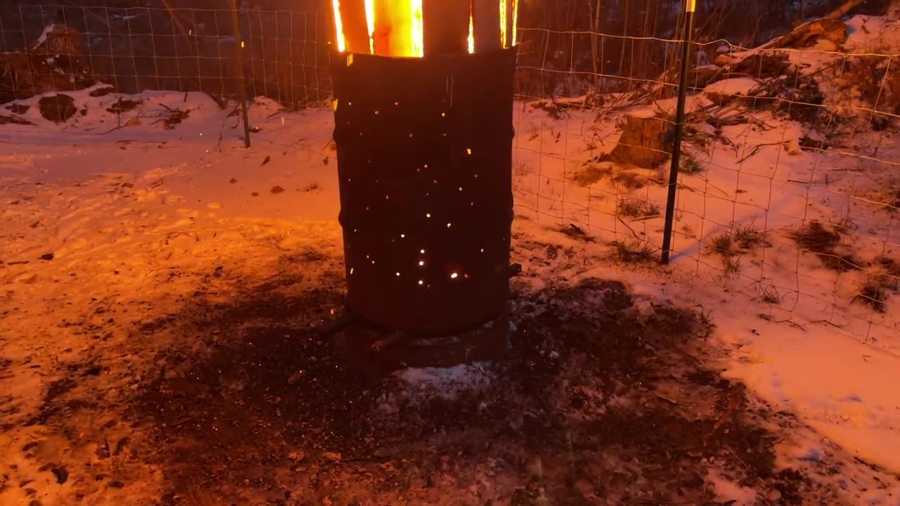 Crackling Fire in a Can