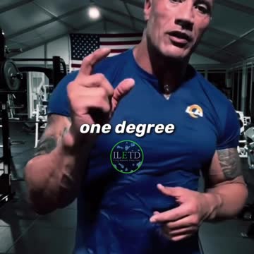 It's The Quiet Work You Do All By Yourself That Makes All The Difference - The Rock