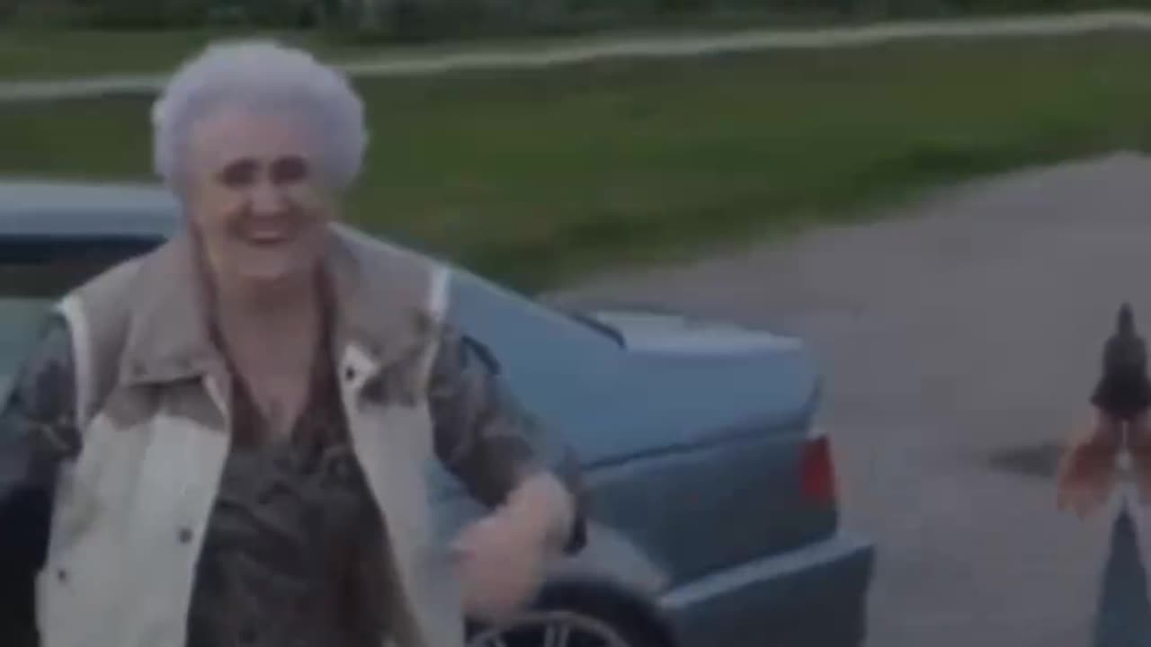 Grandma surprised😱😱 the nephew Drifting car like professional 😱😱