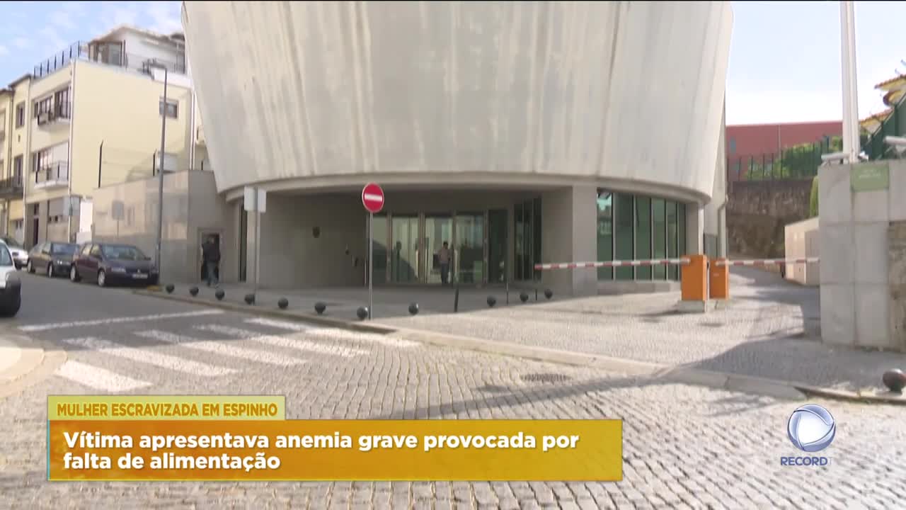 Mulher escravizada em Espinho