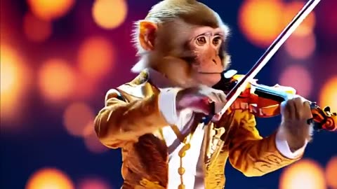 FIRST MONKEY TO PLAY AN INSTRUMENT ON AGT