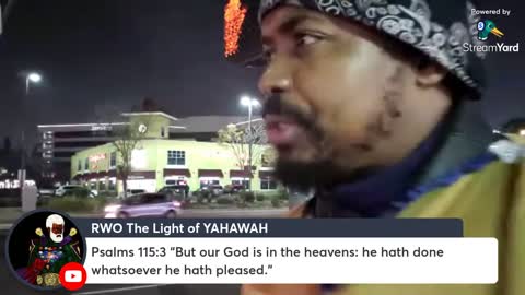 ISRAELITE IN SACRAMENTO:12/19/21 PREACHING IL MAZABACH